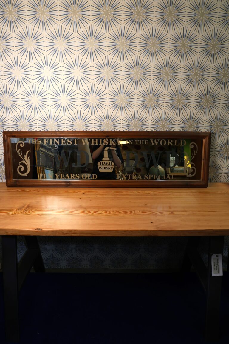 Narrow D.W.D Whisky Mirror [w747]