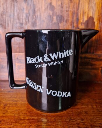 Black & White Whisky Jug [w767]
