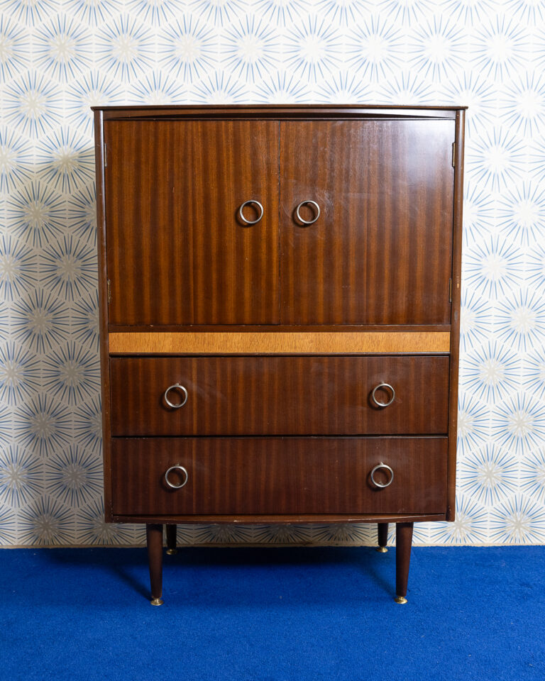 Mid Century Teak Drinks Cabinet