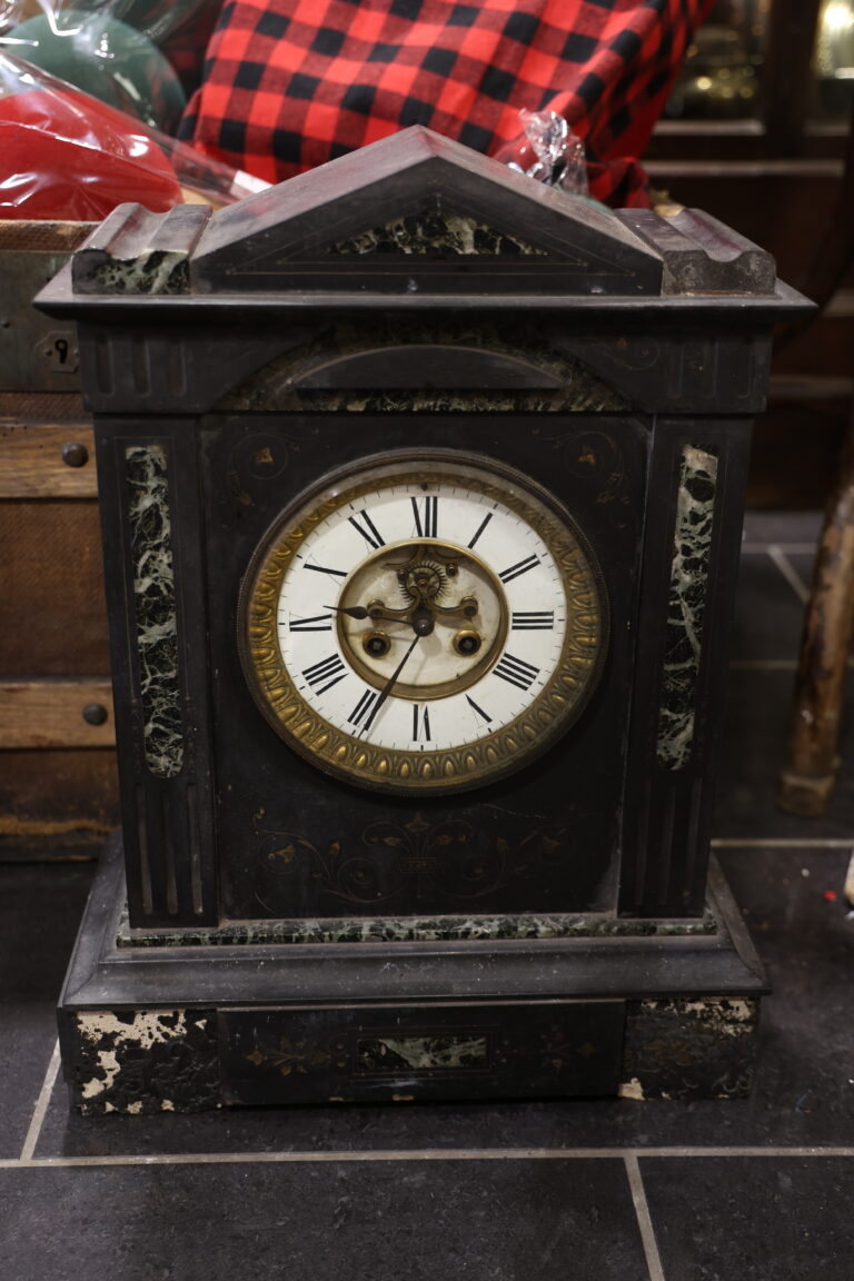 Victorian Slate Mantel Clock