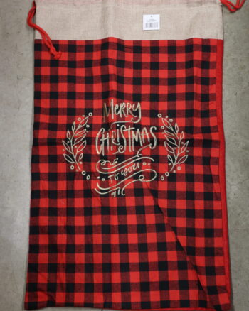 Christmas Drawstring Sack