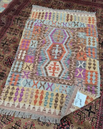 NT03 Veg-dyed Maimana Kilim Rug