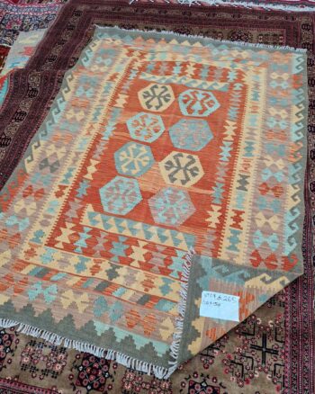 NT09 Veg-dyed Maimana Kilim Rug