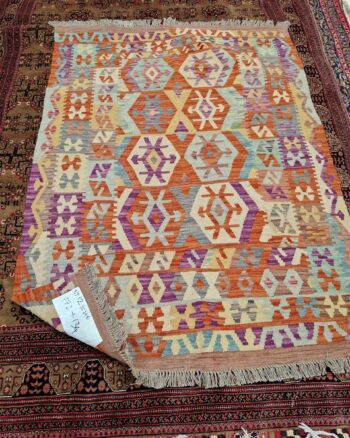 NT12 Veg-dyed Maimana Kilim Rug