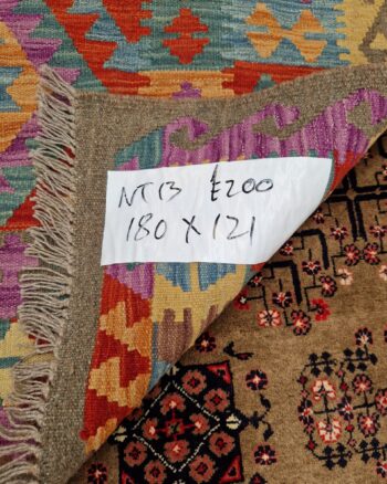 NT13 Veg-dyed Maimana Kilim Rug