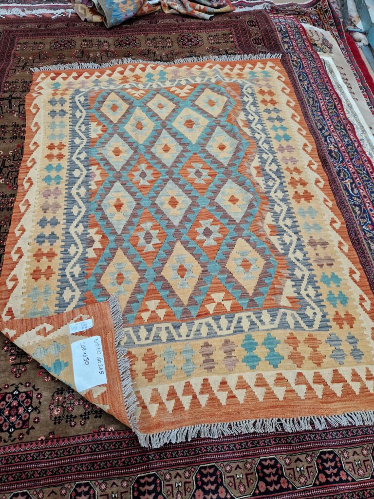 NT10 Veg-dyed Maimana Kilim Rug