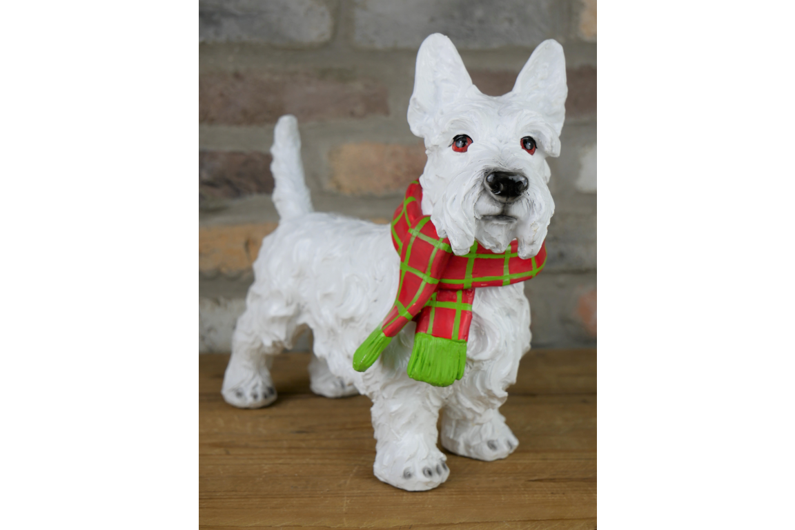 Scottie Dog Christmas Ornament