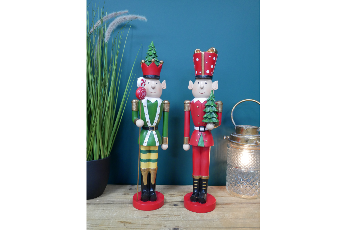 Pair of Christmas Elves