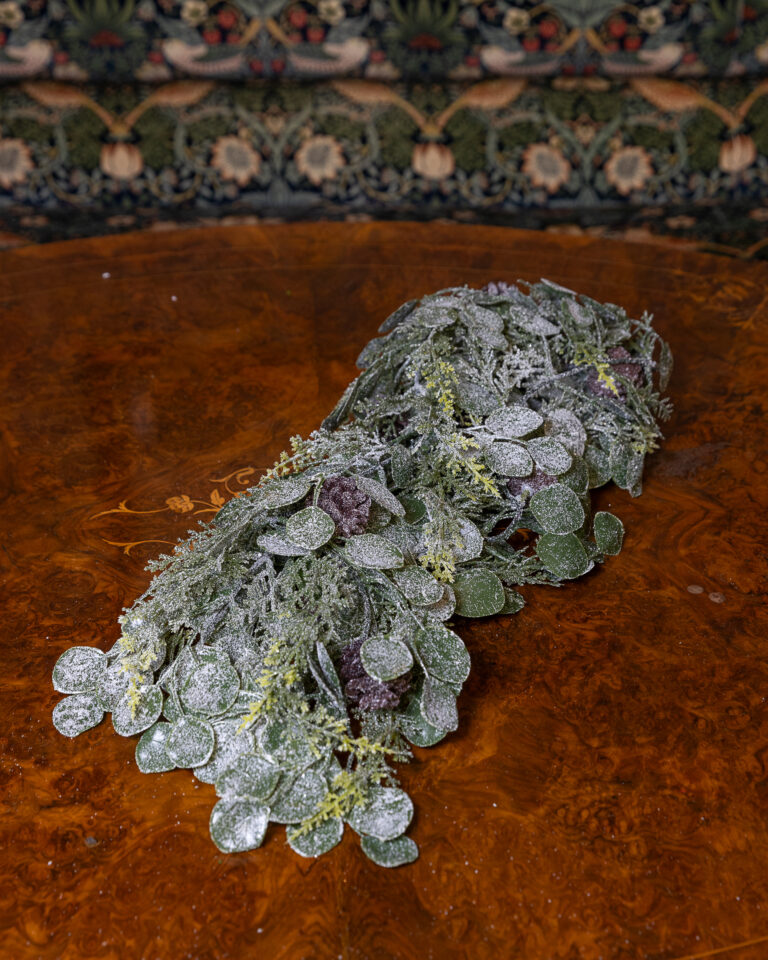 Glittered Eucalyptus Garland
