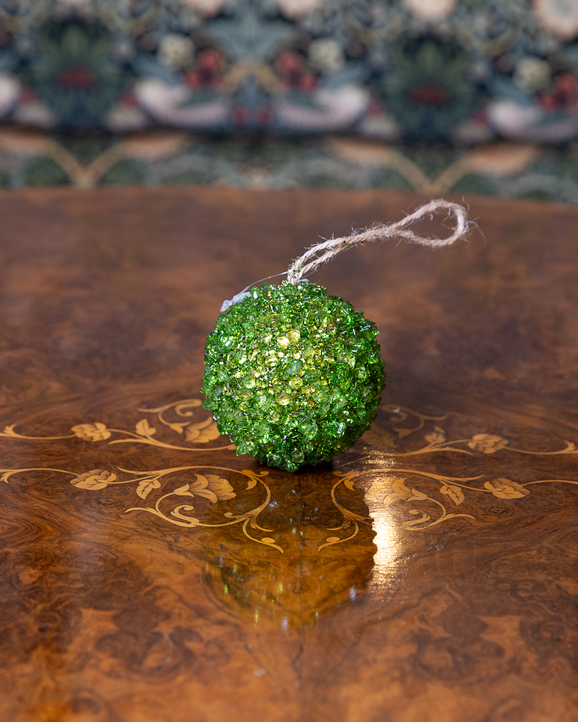Decorative Crystal Tree Bauble – Green