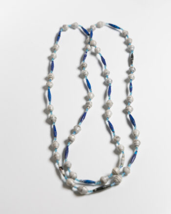 JL067 Recycled Paper Bead Necklace