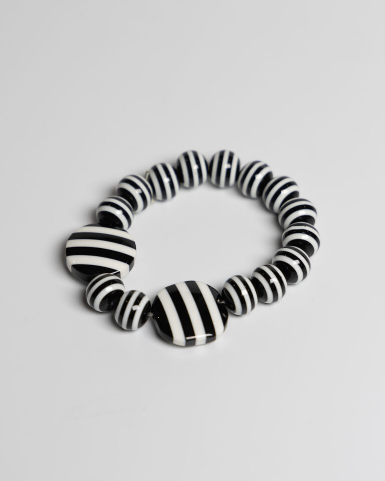 JL040 Vintage Black & White Bracelet