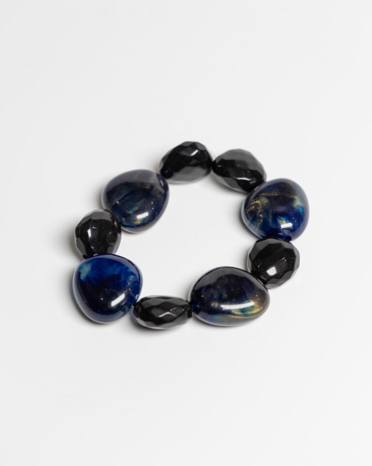 JL147 Vintage Blue Glitter Bracelet