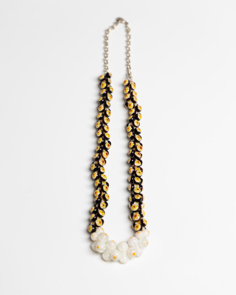 JL097 Unique Patterned Bead Necklace