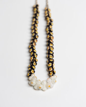 JL097 Unique Patterned Bead Necklace