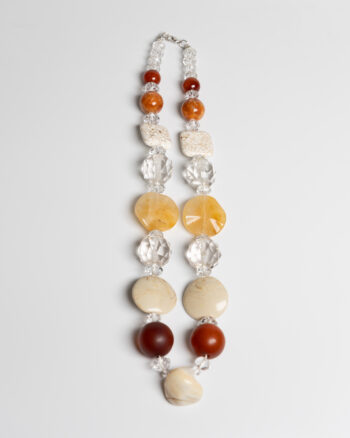 JL108 Vintage Chunky Bead Necklace