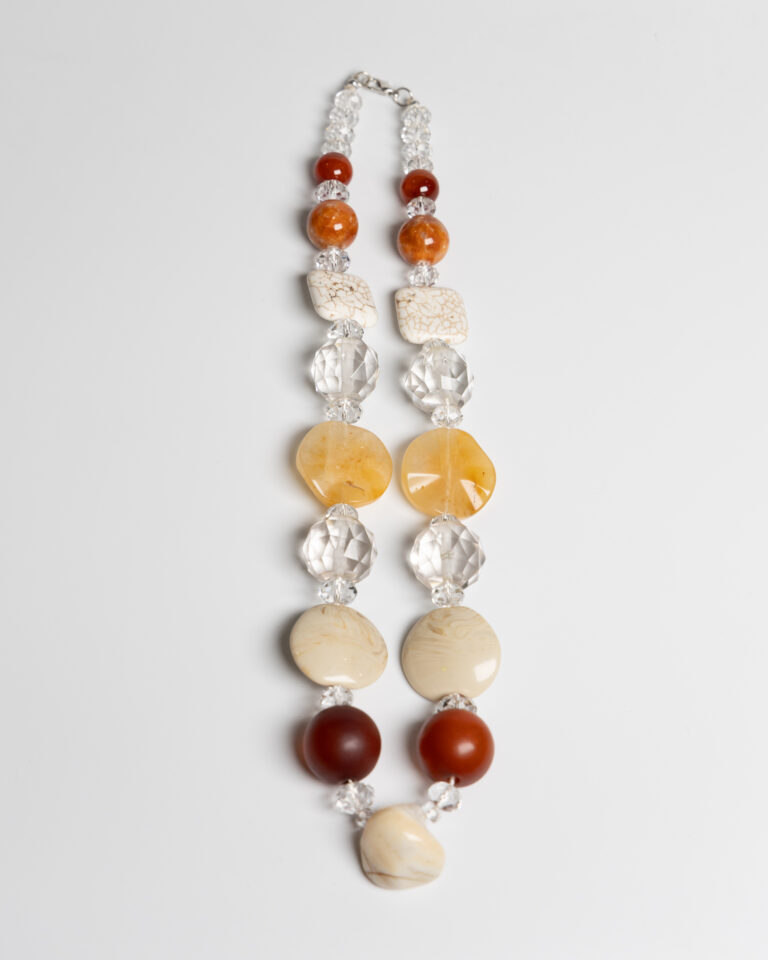 JL108 Vintage Chunky Bead Necklace