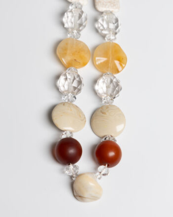 JL108 Vintage Chunky Bead Necklace