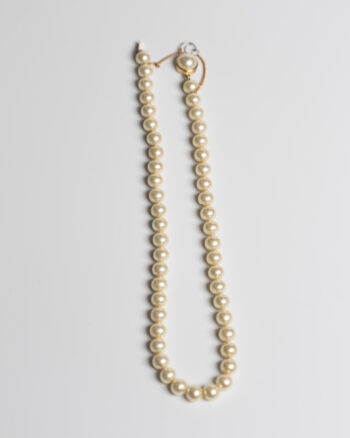 JL124 Vintage Faux Pearl Necklace