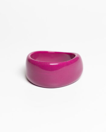 JL062 Vintage Pink Lucite Bangle