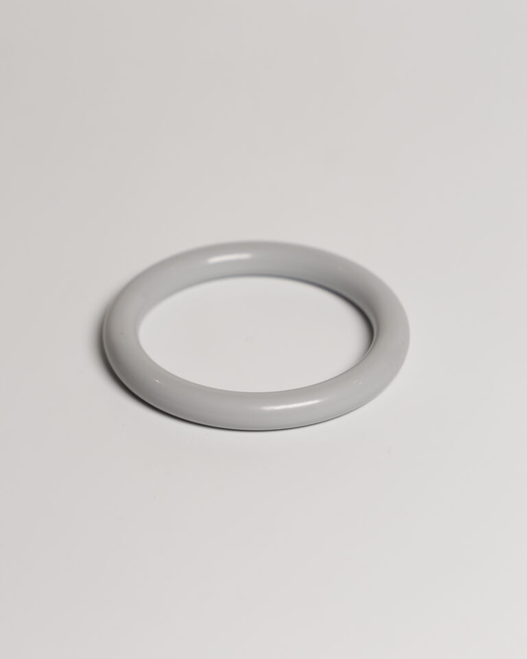 JL024 Vintage Grey Lucite Bangle