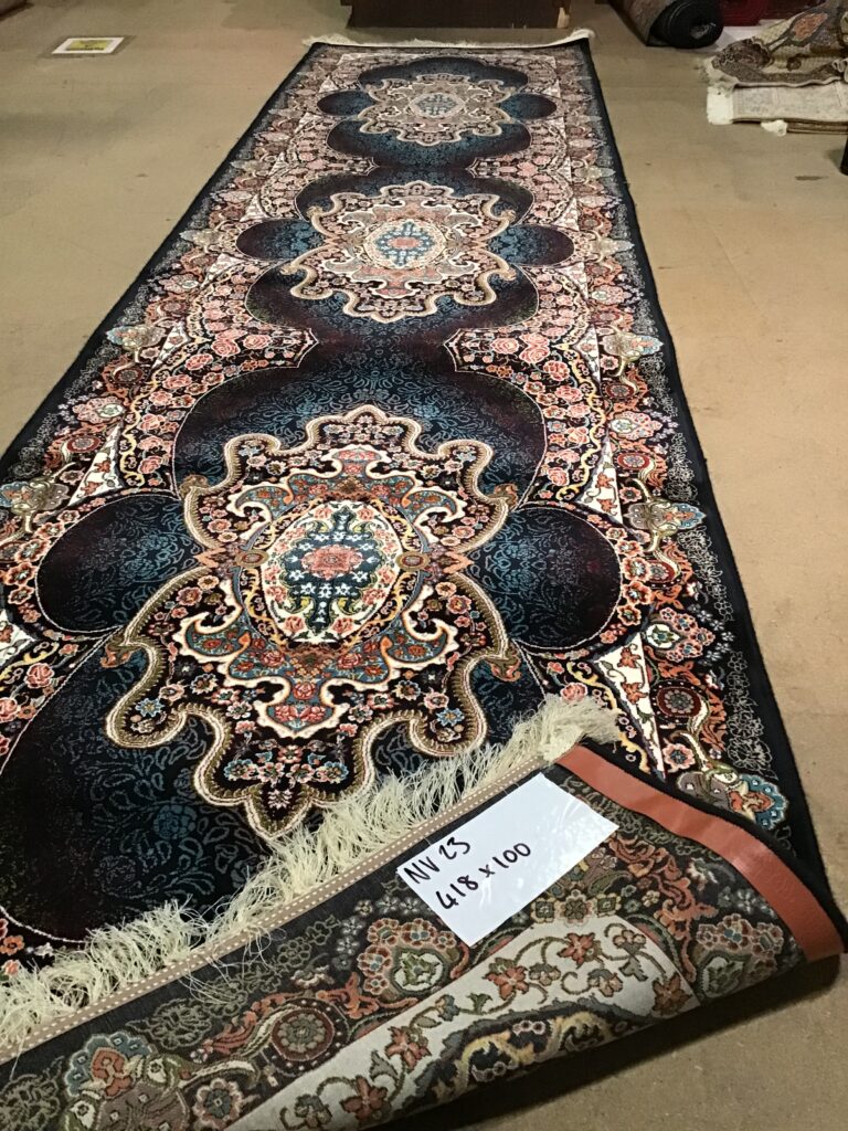 NV23 Iranian Runner with Floral Medallions