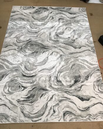 DC02 Iranian Swirling Marble Design Rug