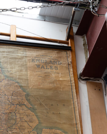 Large Antique Map of England & Wales