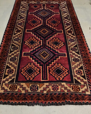 DC25 Persian Kashkari Tribal Rug
