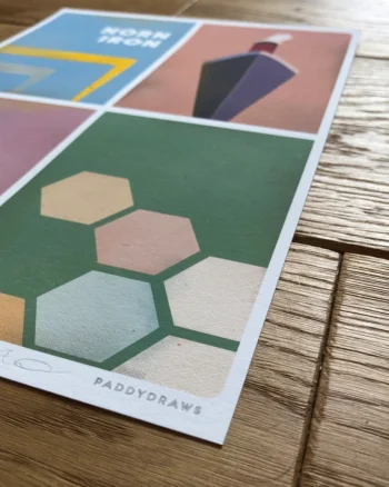 PaddyDraws A3 Print – Northern Ireland Tourism