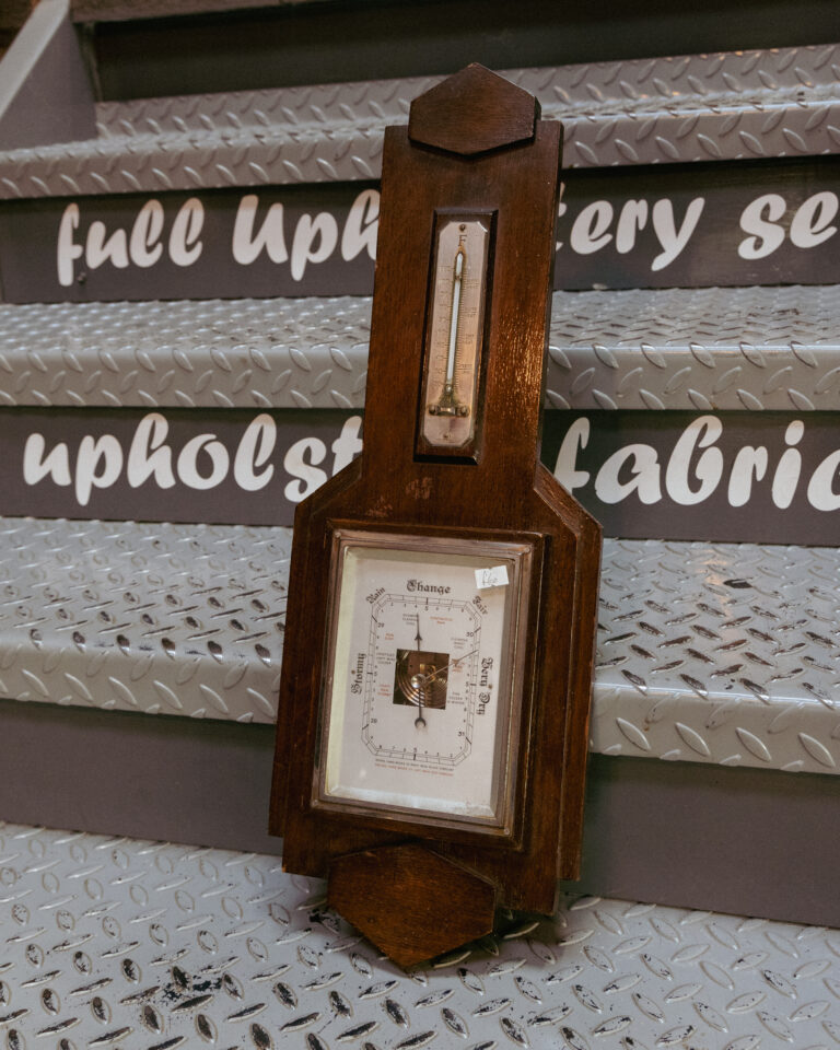 1930s Wooden Barometer