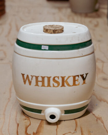 Ceramic Whiskey Decanter [w817]