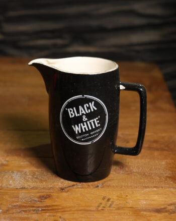 Black & White Whisky Jug [w835]