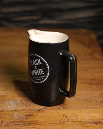 Black & White Whisky Jug [w835]