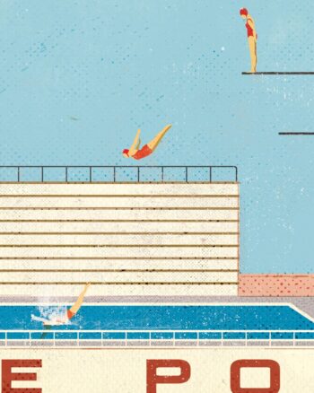 PaddyDraws A3 Print – Pickie Pool