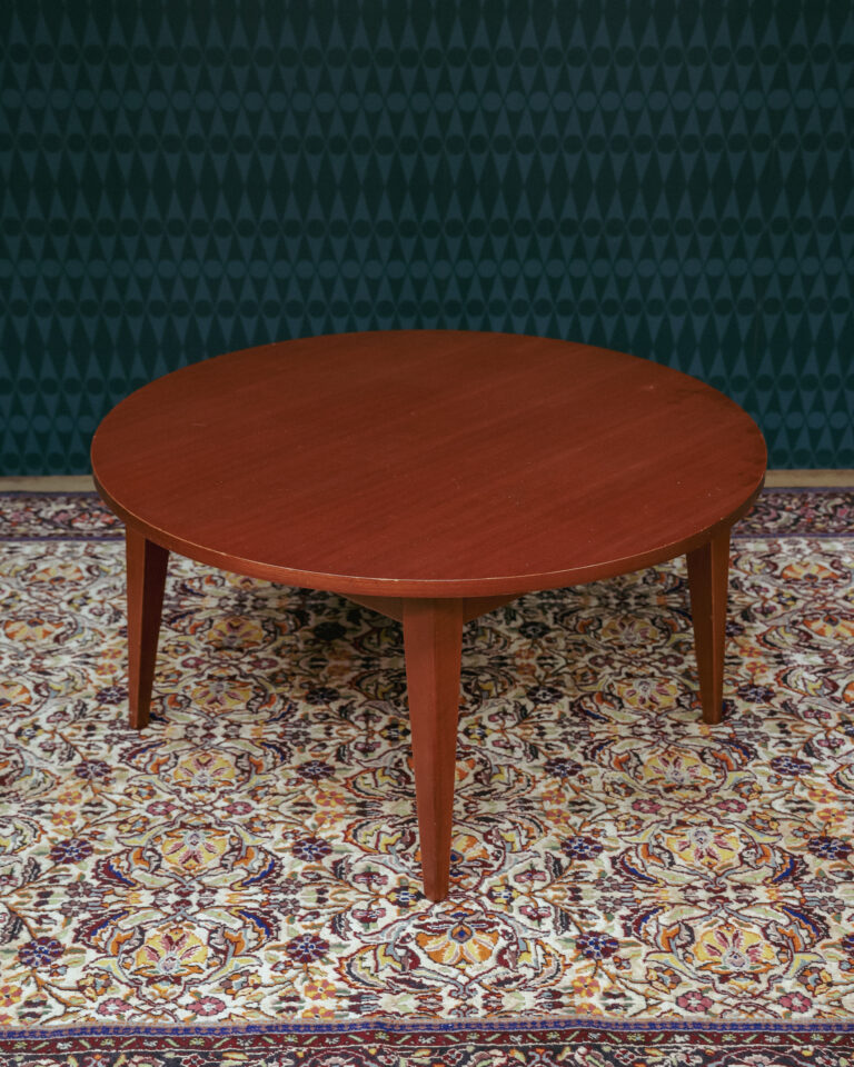 Mid Century Teak Round Coffee Table