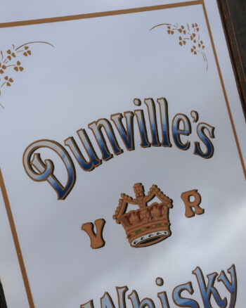 Dunville’s Irish Whiskey Mirror [w890]