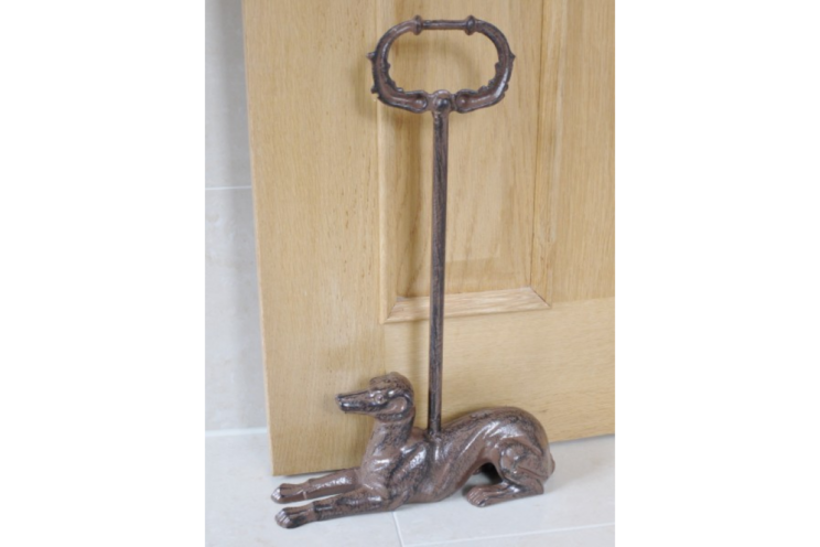 Cast Iron Whippet Door Stop [3752]