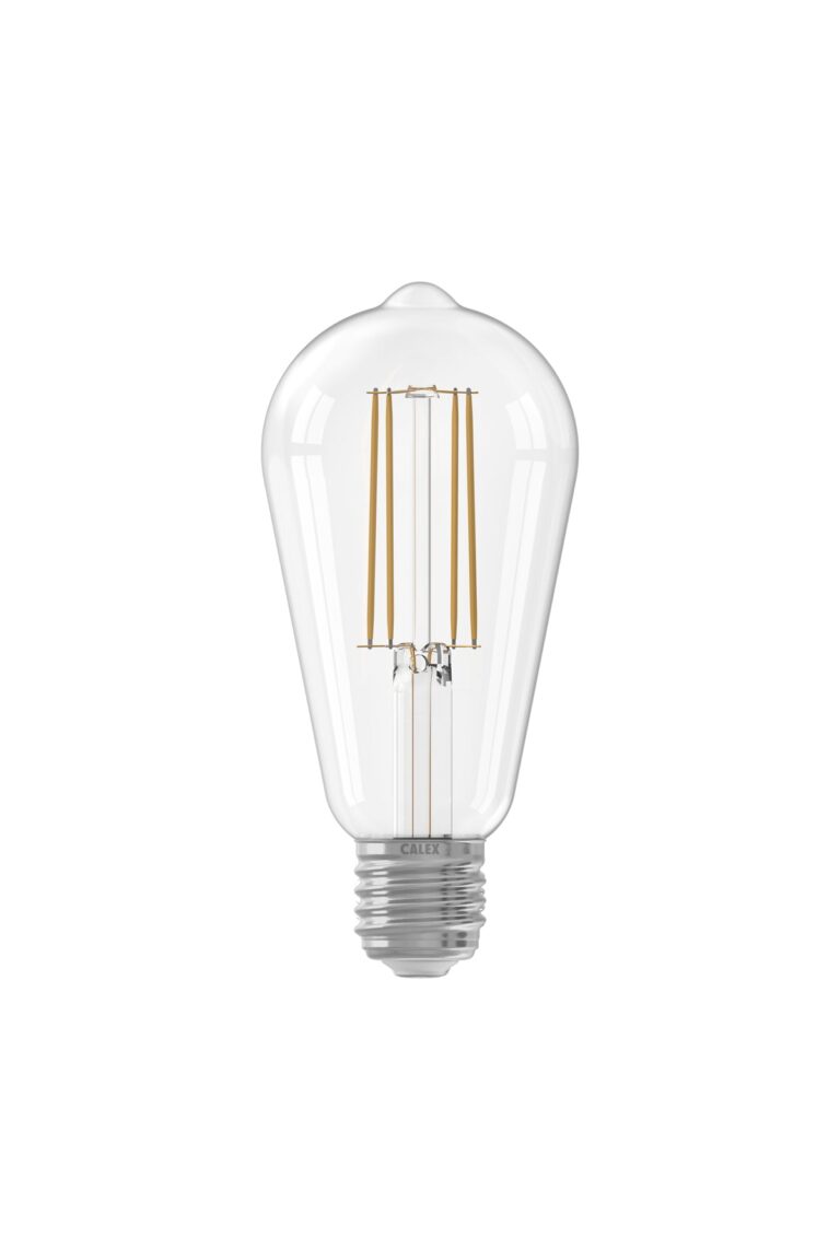 Calex Filament LED ST64 Bulb E27 - Clear