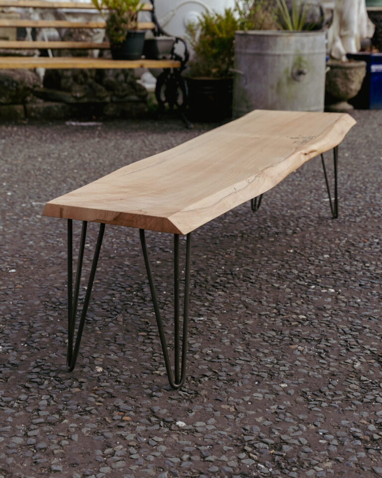 Live Edge Spalted Beech Console / Hall Table