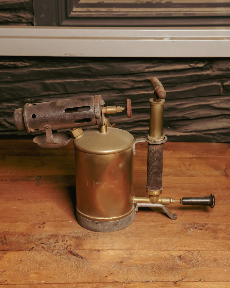 MT038 Large Swedish Brass Blowtorch
