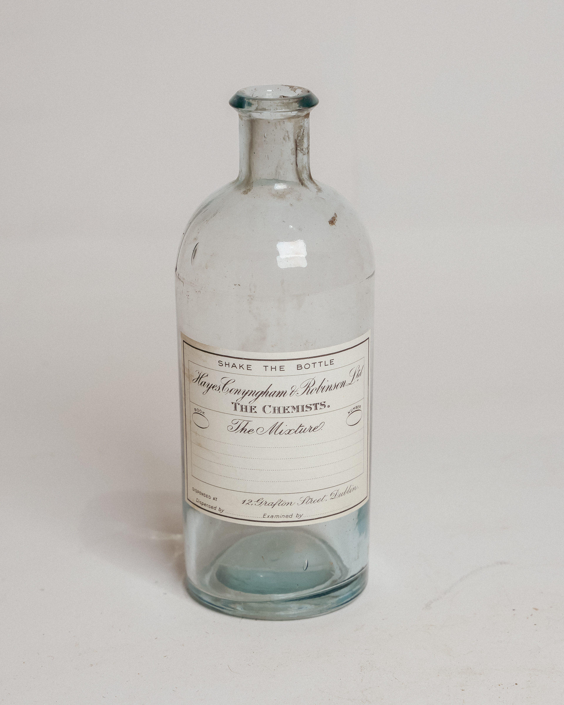 GB200 Dublin Chemists Bottle