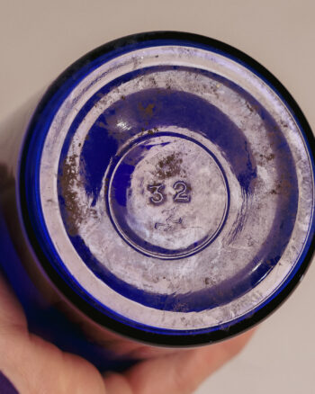 GB208 Large Cobalt Blue Jar