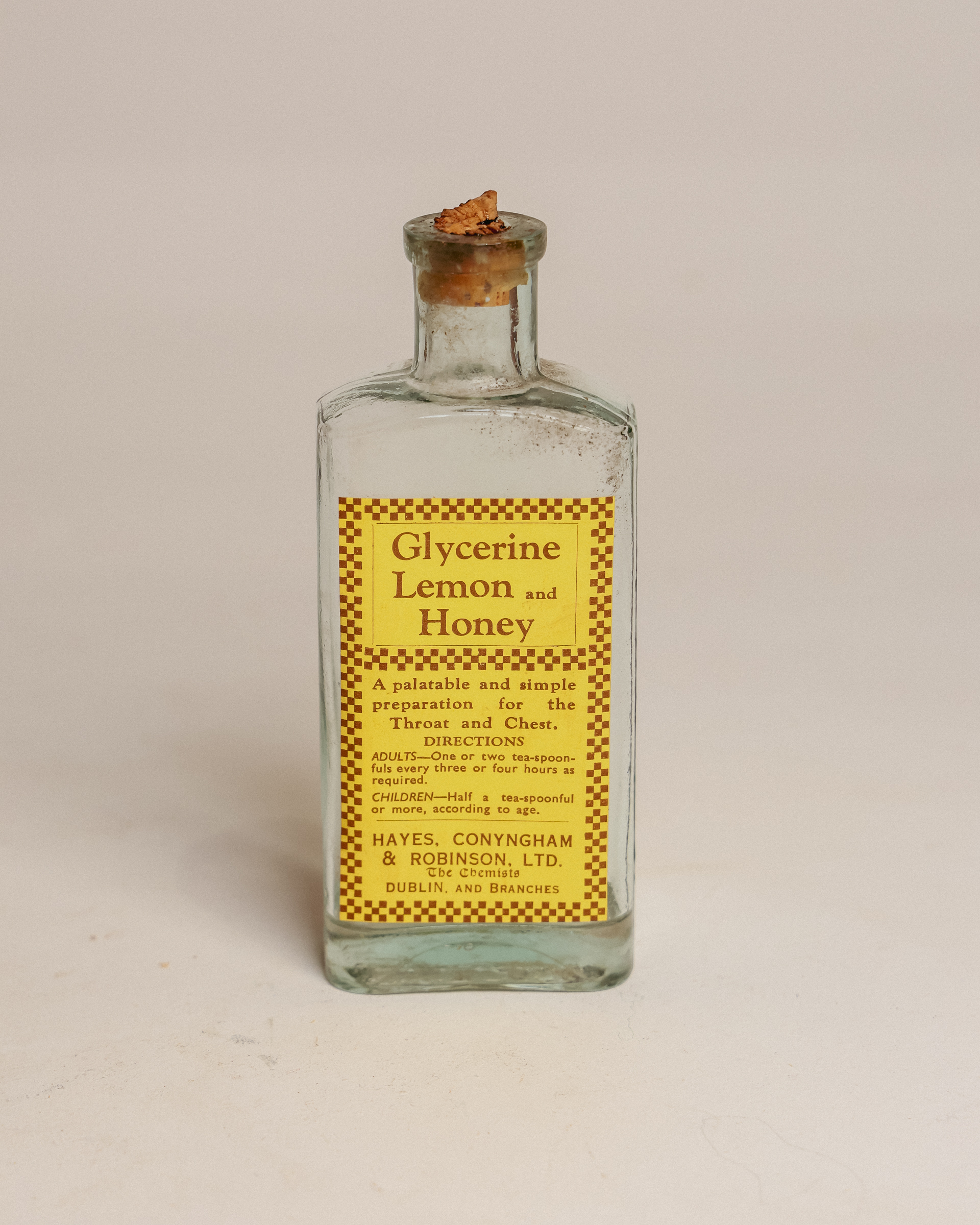 GB172 Glycerine Lemon and Honey Bottle