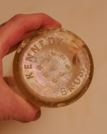 GB220 Kennedy Bros Milk Bottle