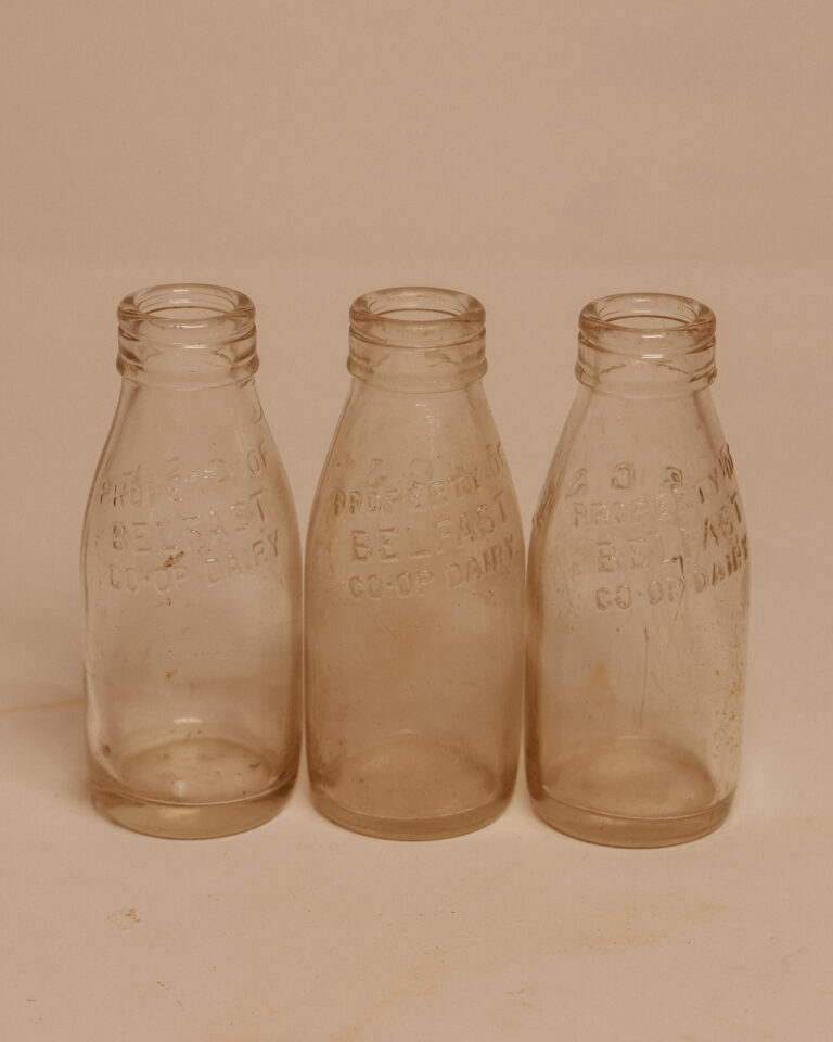GB227 Small Belfast Co-op Dairy Bottle