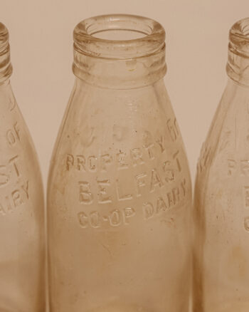 GB227 Small Belfast Co-op Dairy Bottle