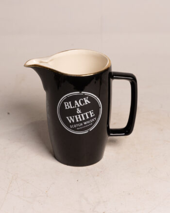 Black & White Whisky Jug [w933]