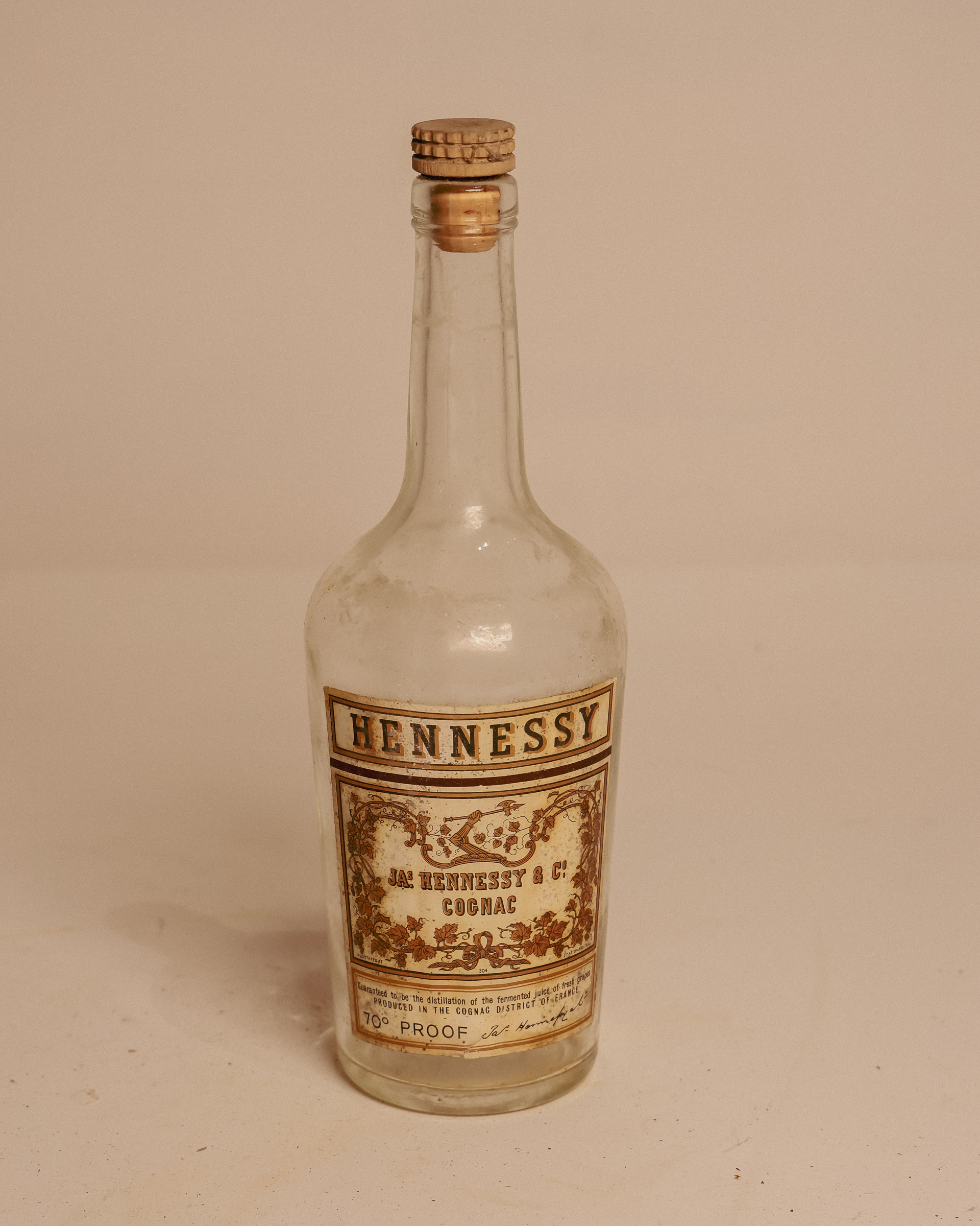 GB251 Vintage Hennessy Bottle