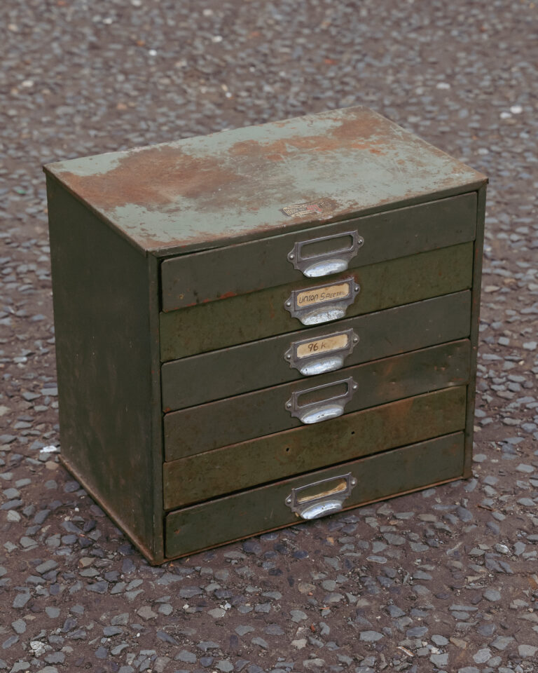 MT084 Green Industrial Filing Cabinet